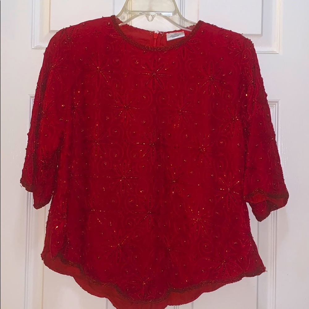 Beaded top